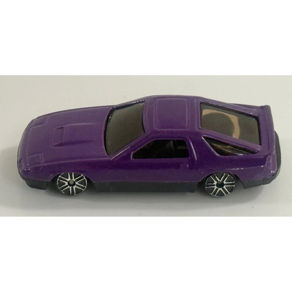 Yatming 1980's Mazda RX-7 2nd Gen Purple Diecast Toy‎ Sports Car RARE